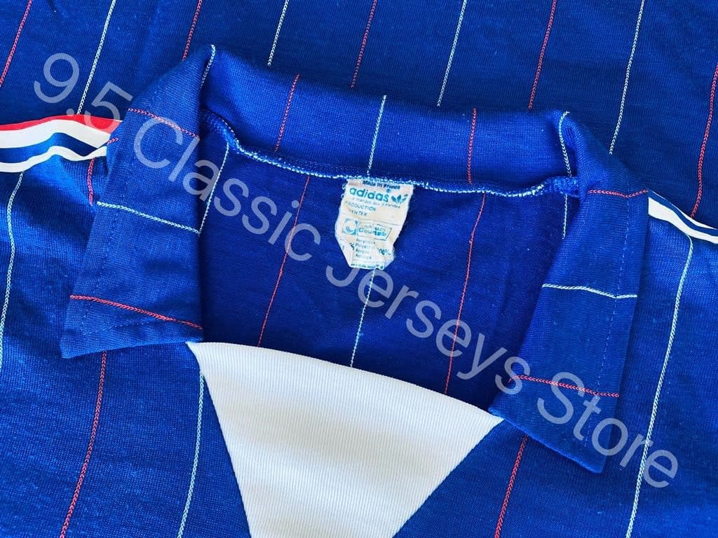 80/82 フランス代表 ホーム ユニフォーム 長袖