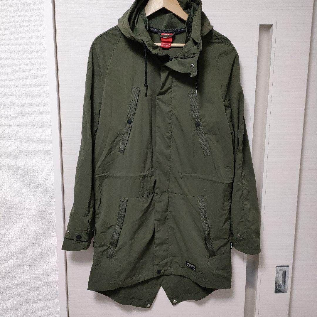 NIKE ナイキ モッズコート カーキ L 美品 - メルカリ