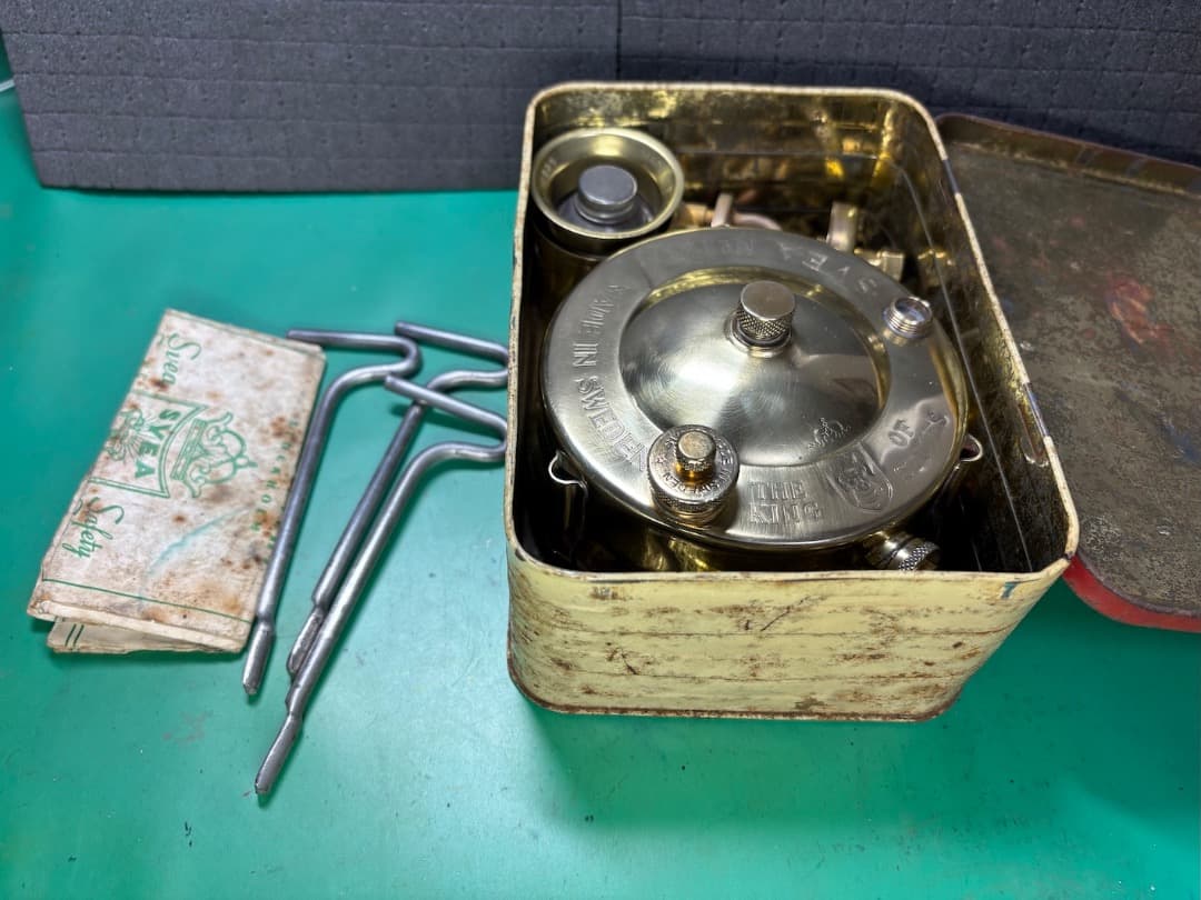 気品！　使うたびに心が震える　本物の道具　孤高のSVEA121マックスシーバート