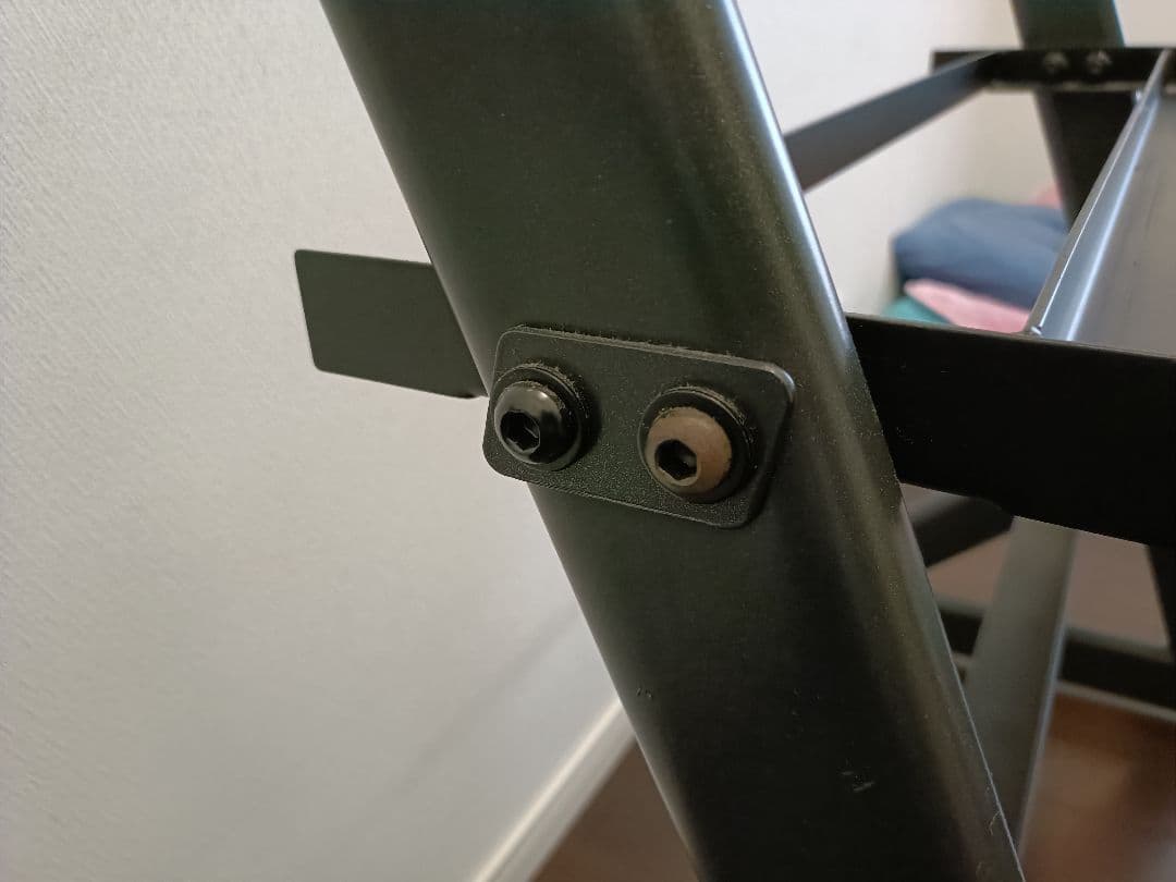 【発送不可・栃木県央県北直接引取り限定】CAPダンベル10本ラック付き