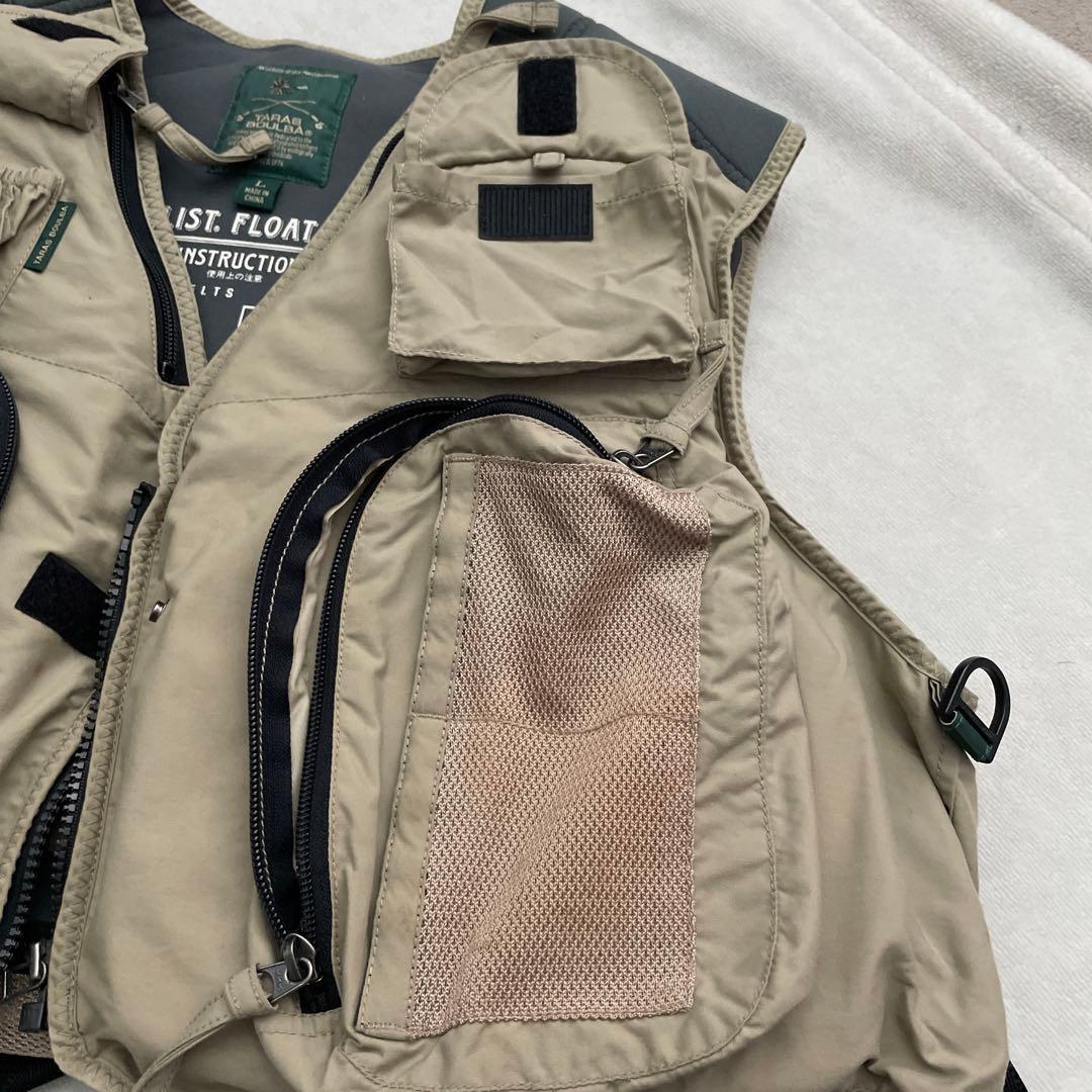 レア‼️ TARAS BOULBA アシックス フロートベスト サイズL フィッシング