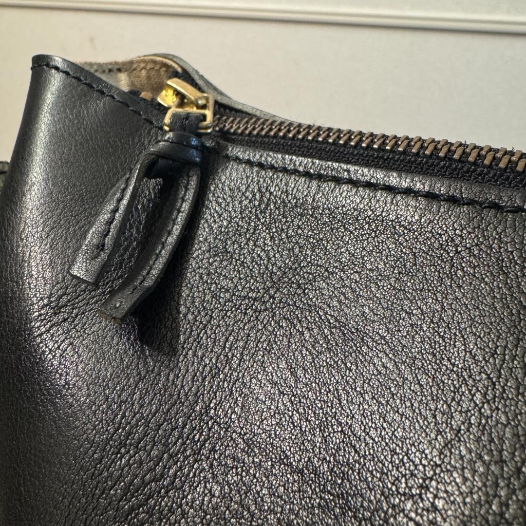 SLOW スロウ【レザー ショルダー バッグ】 黒 ブラック 日本製