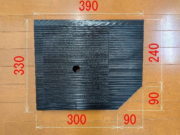 TOYOTA カムロード・ダイナ用　助手席側専用フットレスト（足置き）