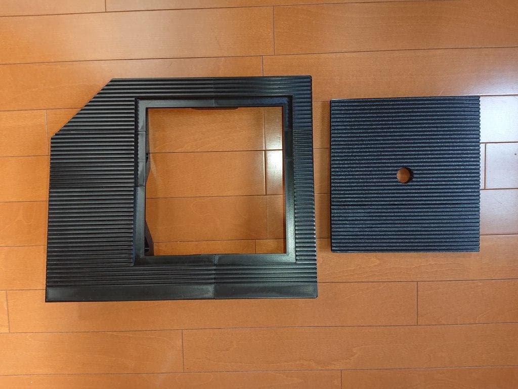 TOYOTA カムロード・ダイナ用　助手席側専用フットレスト（足置き）