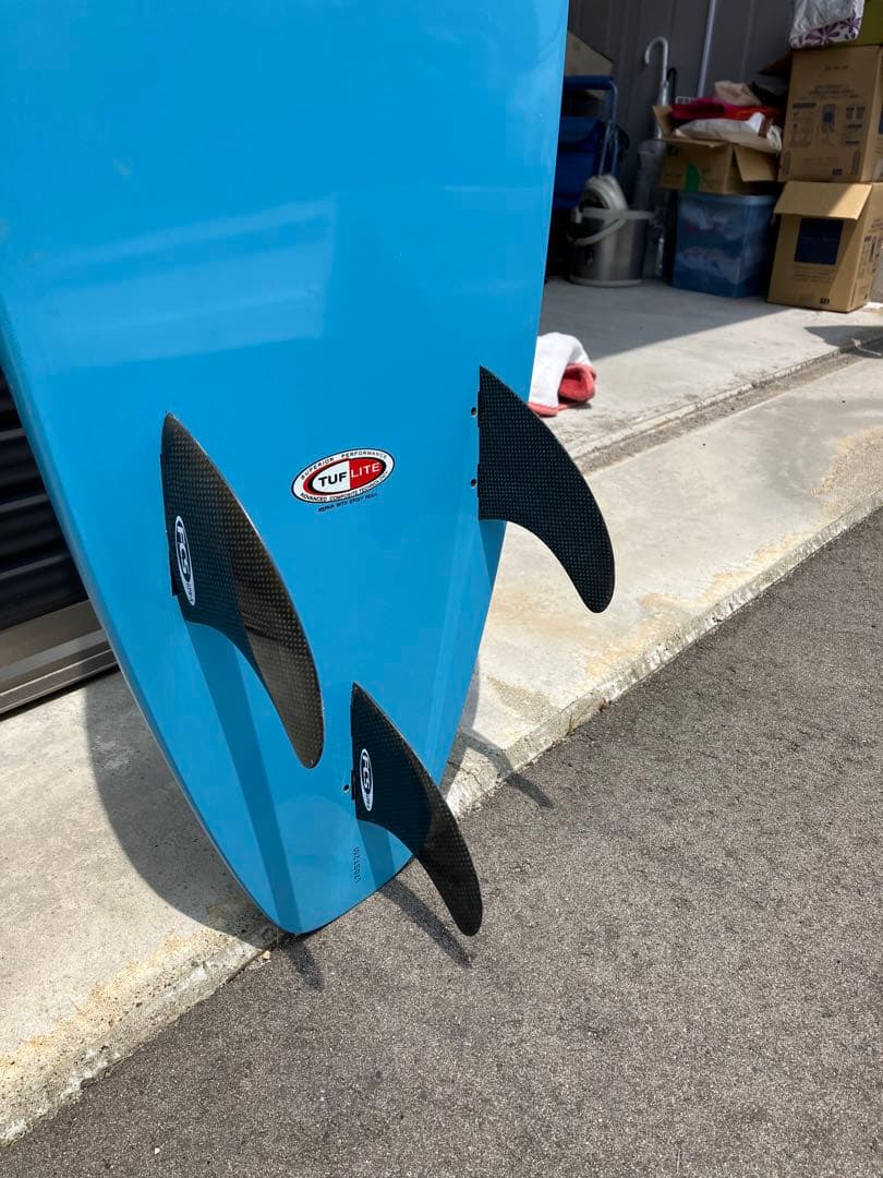 中古 SurfTech Tuflite ショートボード 水色 中古 SurfTech Tuflite