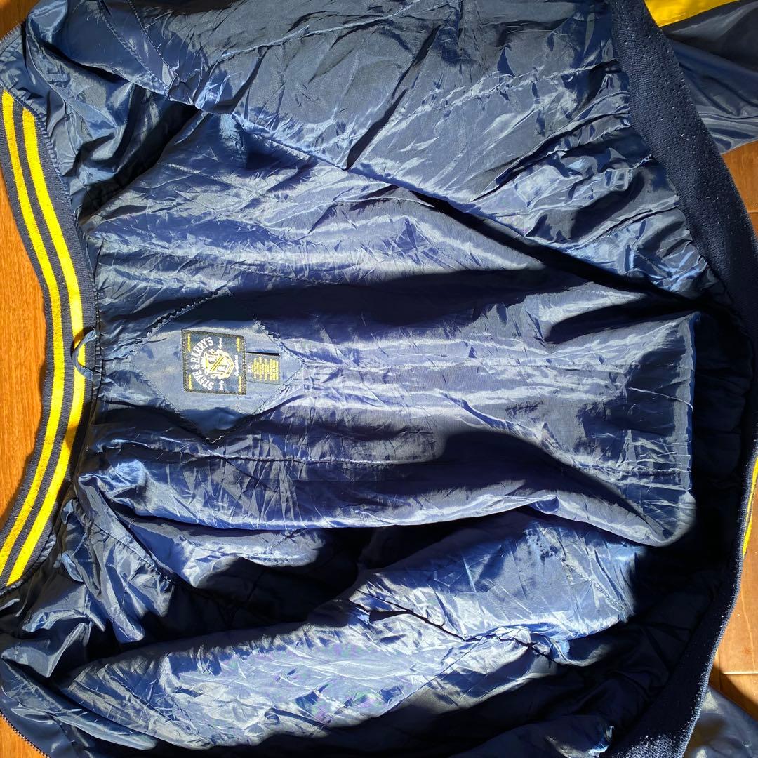 アメカジ　ミシガン大学　90s超オーバーサイズナイロンスタジャン