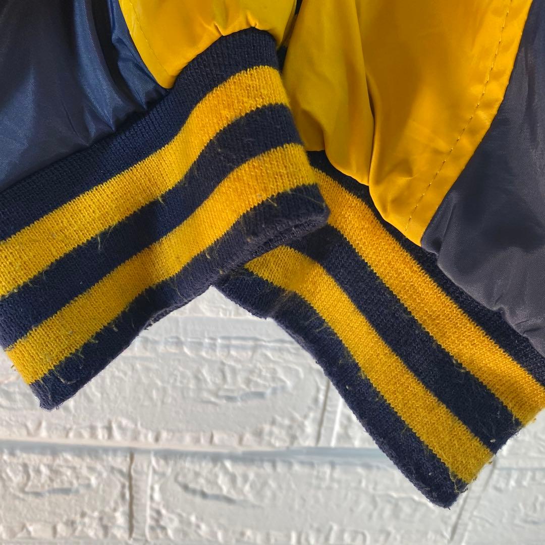 アメカジ　ミシガン大学　90s超オーバーサイズナイロンスタジャン