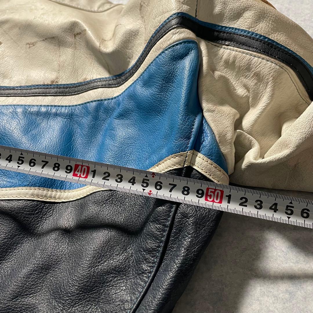 SPEED MODE ヴィンテージ レーシングジャケット オールレザー イタリア