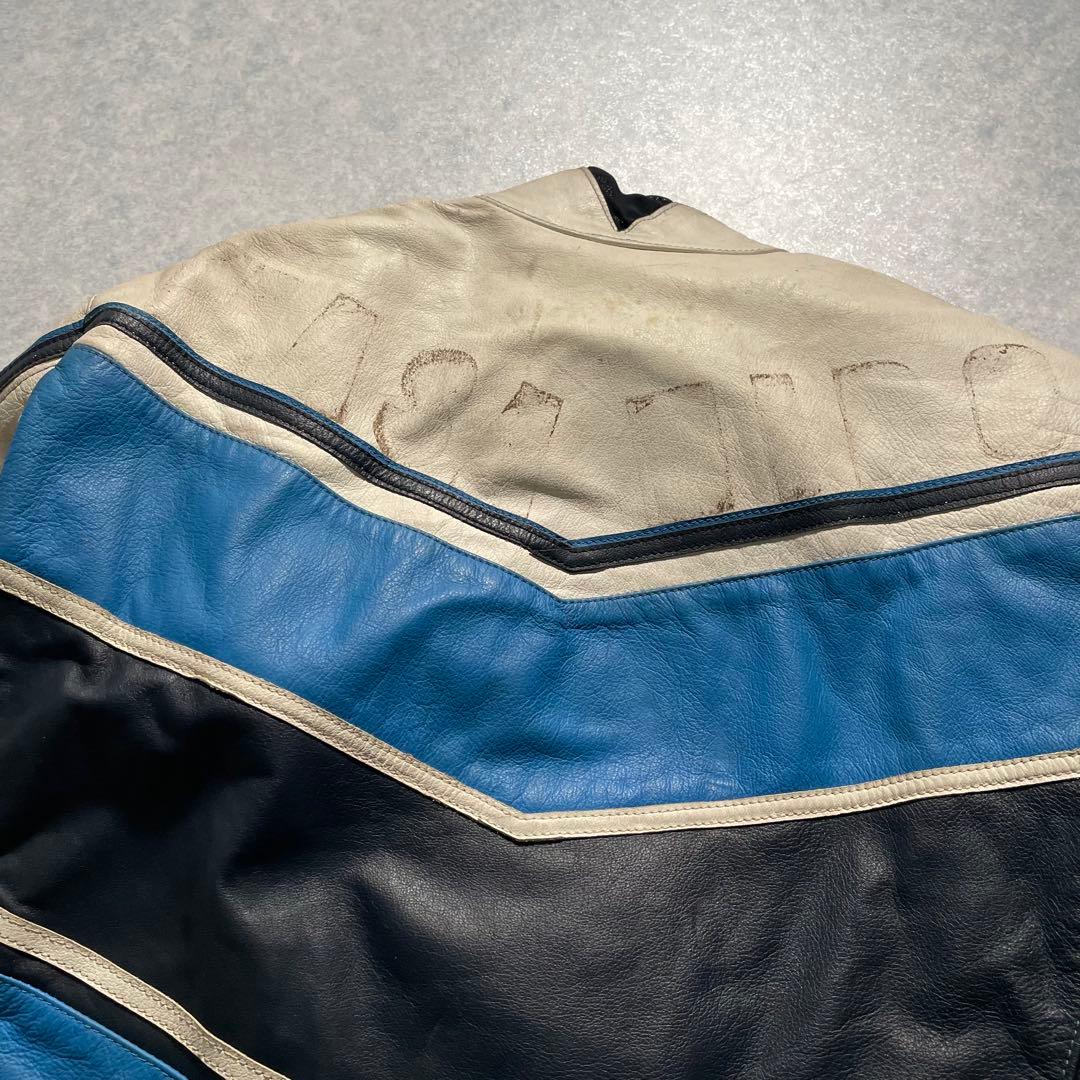 SPEED MODE ヴィンテージ レーシングジャケット オールレザー イタリア