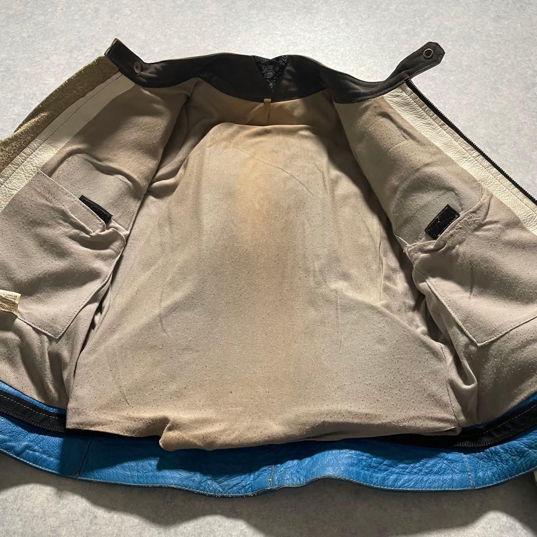 SPEED MODE ヴィンテージ レーシングジャケット オールレザー イタリア