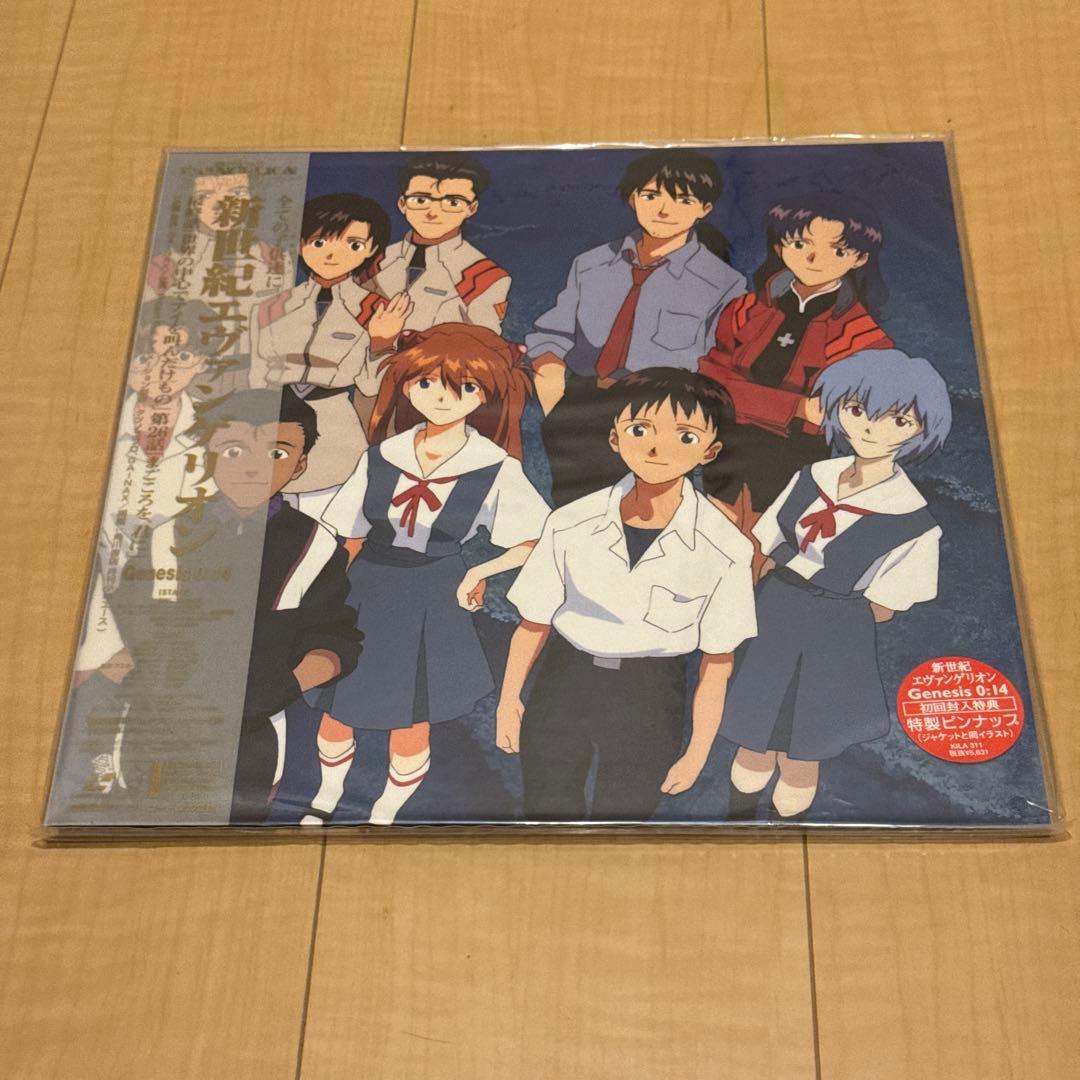 動作未確認 未開封あり LD 新世紀エヴァンゲリオン TV版 全14枚 セット