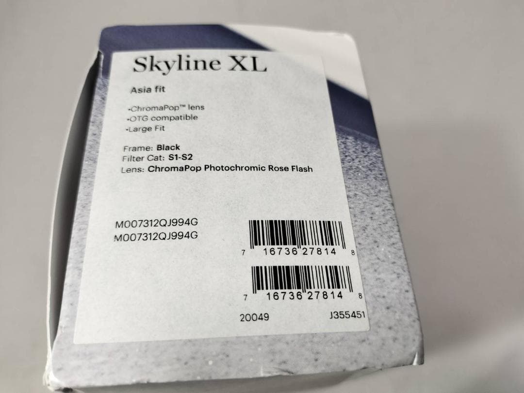 新品　スミス SKYLINE XL　調光レンズ　スノーボード　ゴーグル ジャパン