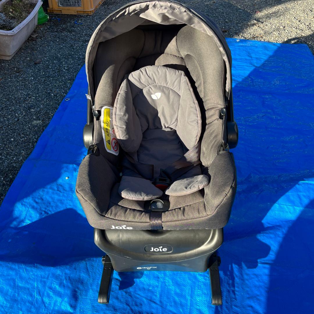 Joie チャイルドシート D1404AABLK500 ベビーシート ベース付き - メルカリ