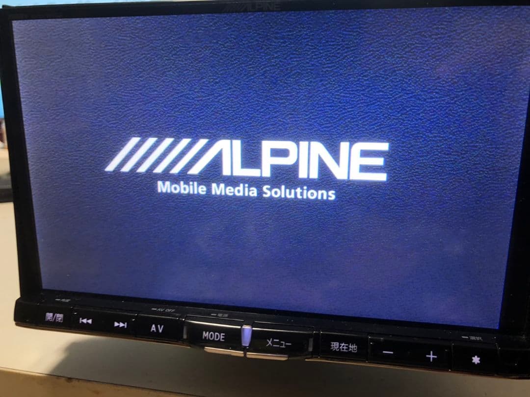 アルパイン 8インチ SDナビ X008V Spotify再生 HDMI接続