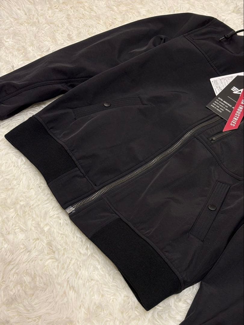 【新品】アルファインダストリーズ フーデッド リブ ジャケット M 2WAY