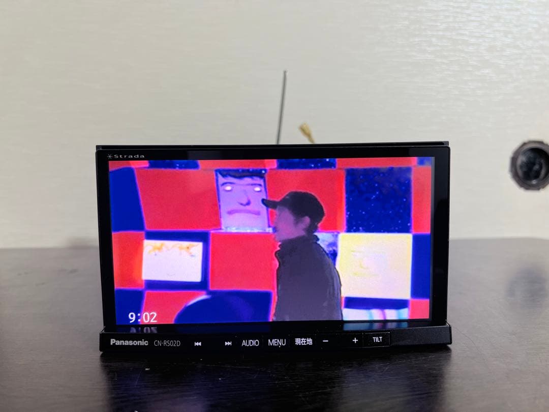 パナソニック カーナビ CN-RS02D 地図データ2015年式 動作確認済！