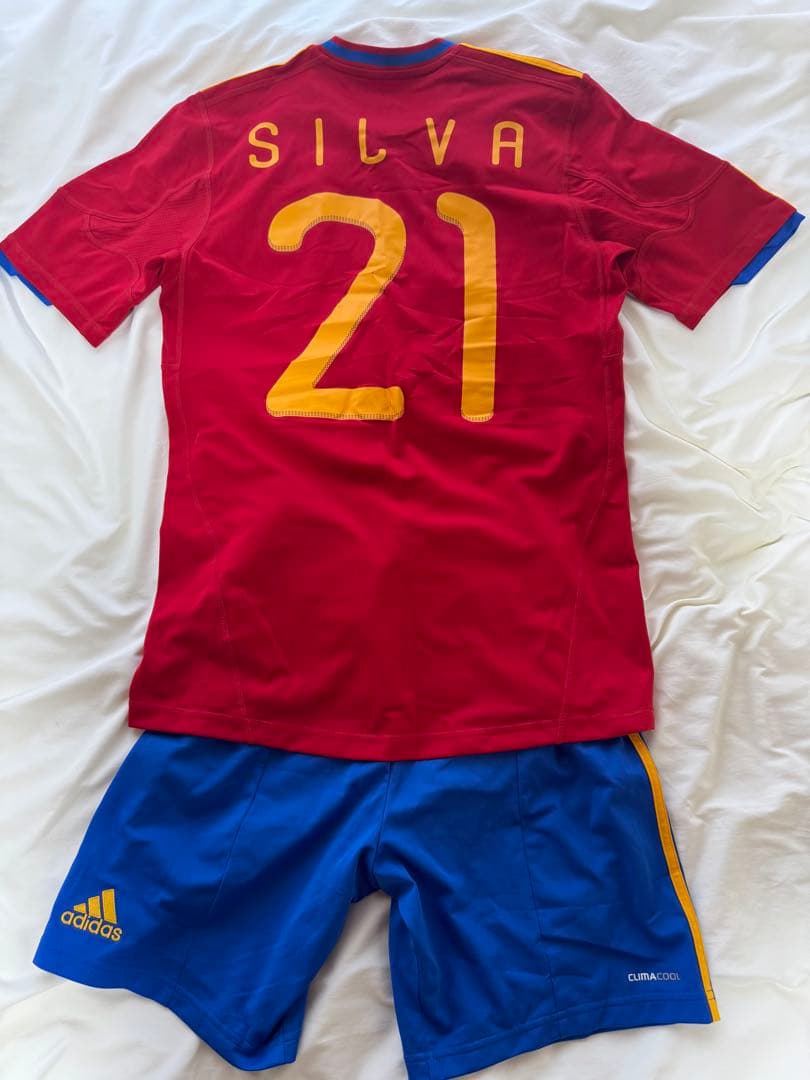 ダビドシルバ　スペイン代表　レプリカユニフォーム