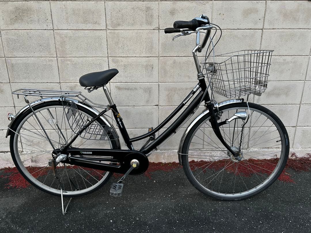 パナソニック 自転車　前バスケット付き