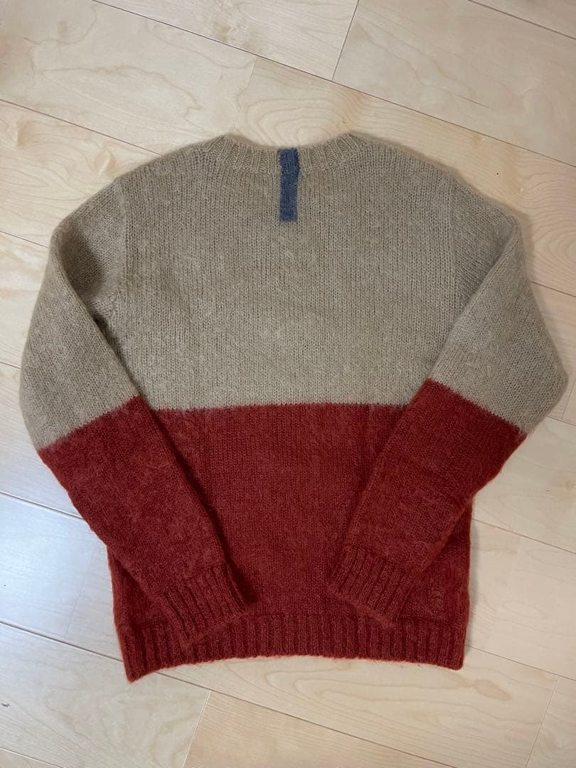 John UNDERCOVER バイカラーモヘヤニット 3 JUL4904 ジョンアンダー