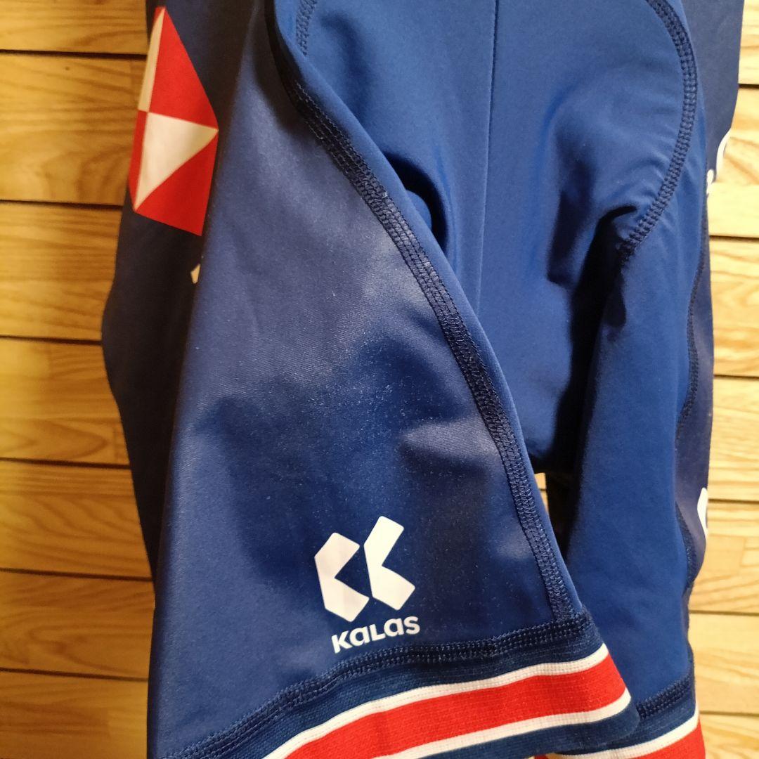 支給品　ロードスーツ　イギリス代表　ナショナルチーム　ワンピース　GBR　M　紺