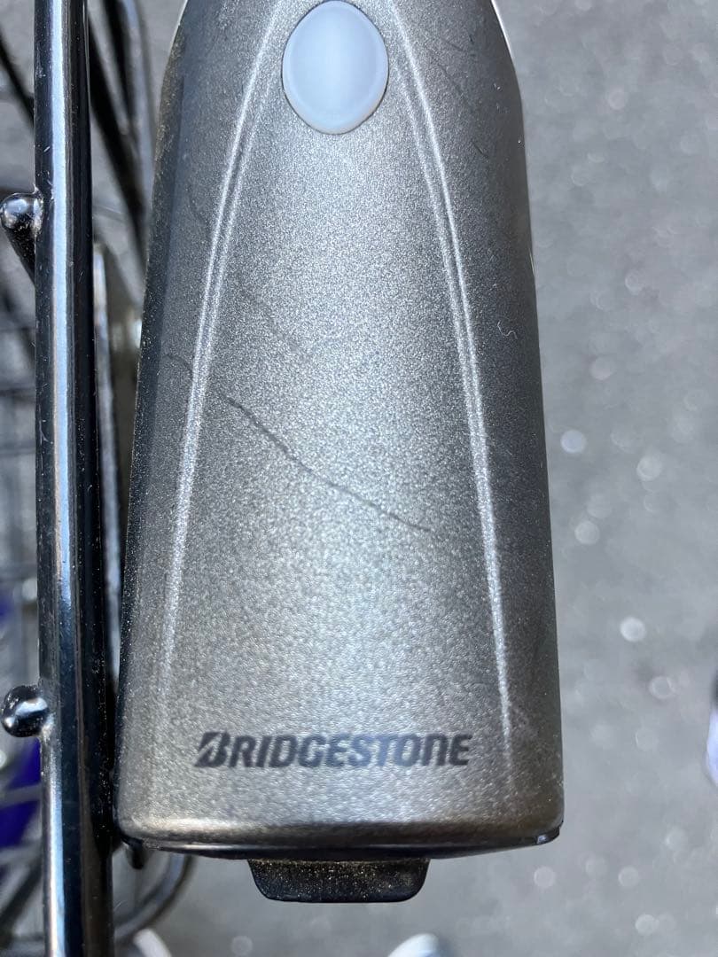 【直接引き取りのみ】ブリヂストン　シュライン青26インチ 自転車