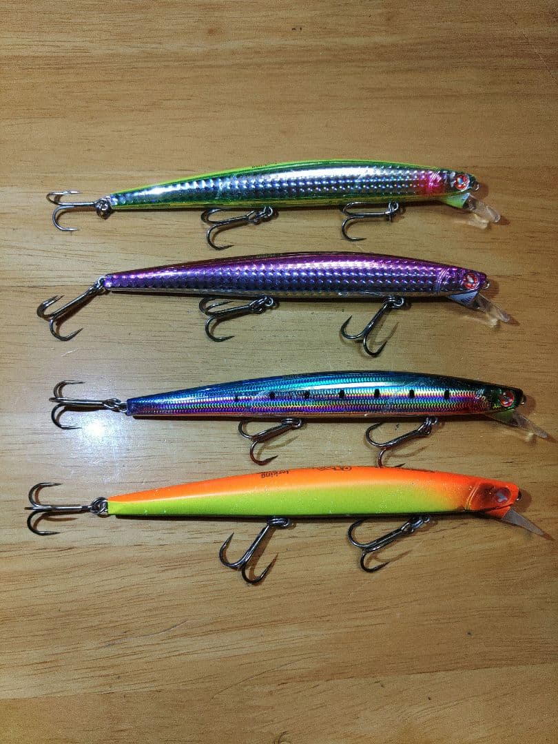 ブローウィン140j 4本 ブローウィン140s 4本 合計8本セット サワラ