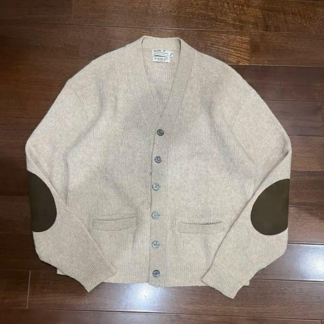 60s Searsアルパカ カーディガン ビンテージ シアーズ USA M L - メルカリ