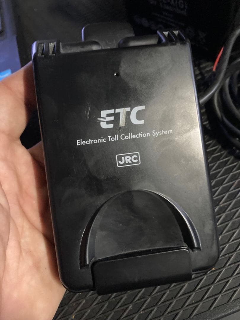 MSC-BE31 セットアップ済 オートバイ用ETC 二輪　台座　ステー付