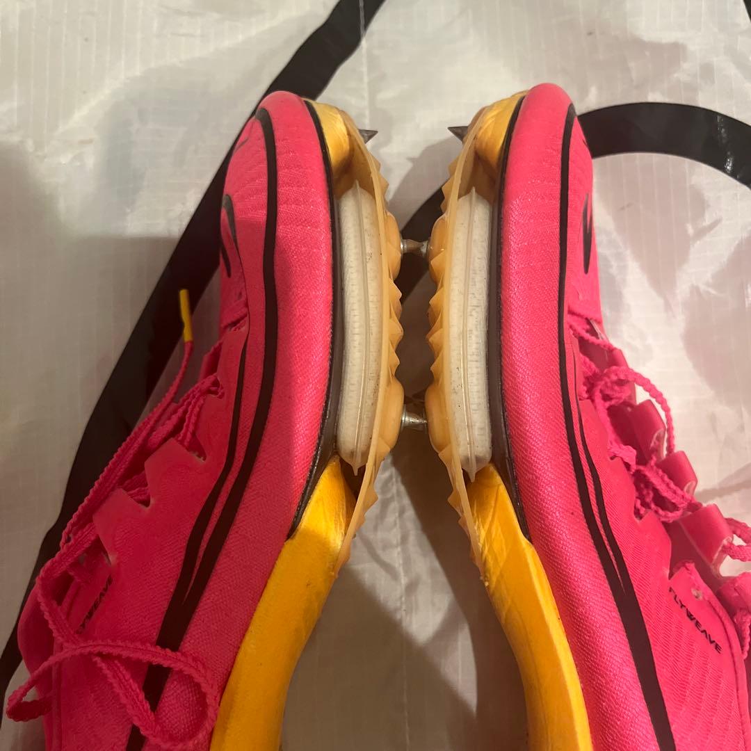 Nike マックスフライ・ピンク スパイクシューズ・短距離・ナイキ