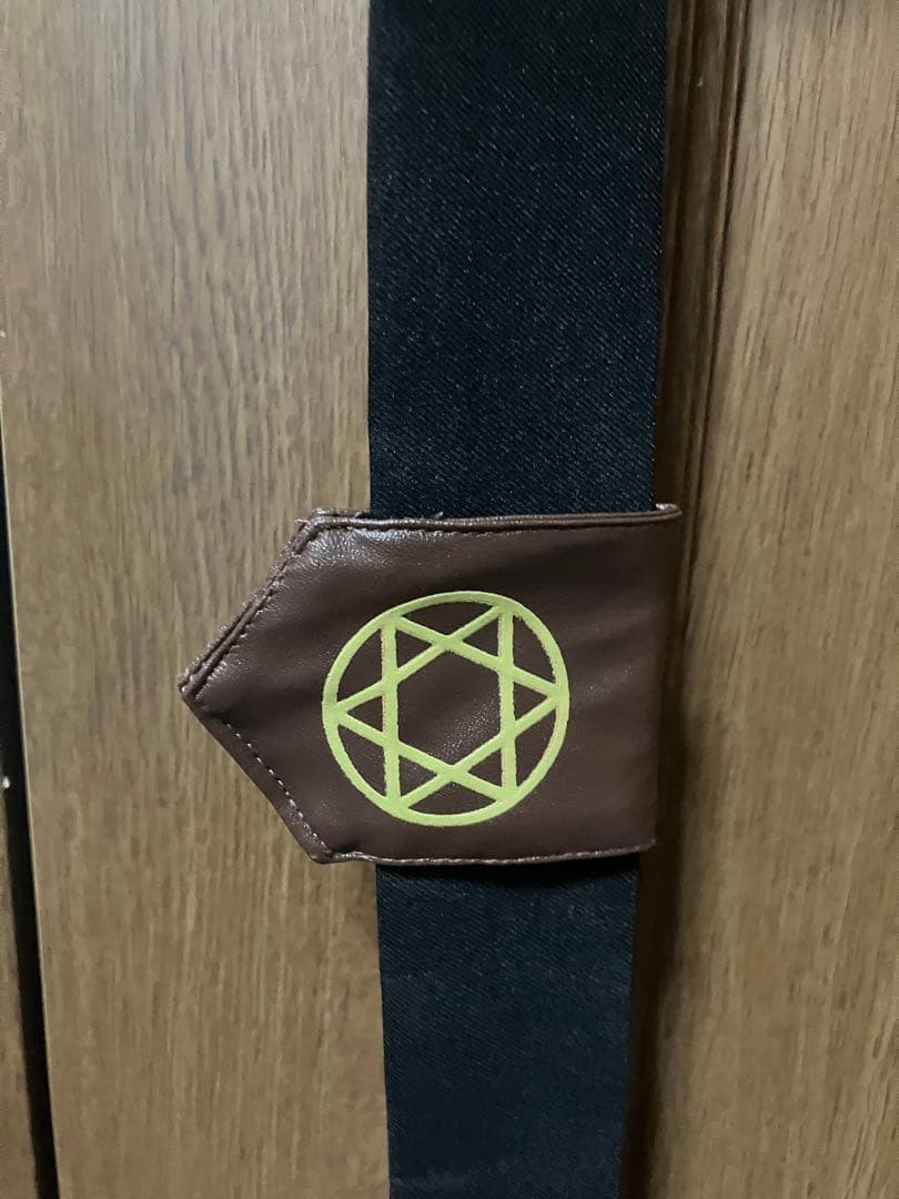 favorite グリモワールワンピース【黒×赤】【長袖ひざ下ワンピース】