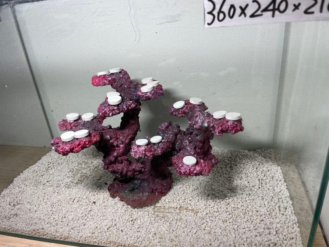 【送料無料】人工ライブロック　PHR24／18穴加工　アク抜き済み安心塗料使用