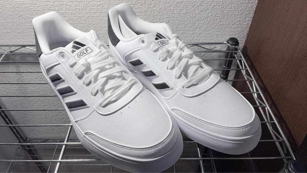 新品2118/27cm♪♪アディダス ゴルフシューズ レトロクロス 24