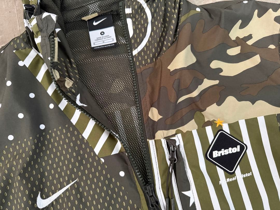 希少☆FCRB 16ss NIKE WOVEN PRACTICE カーキ M - メルカリ