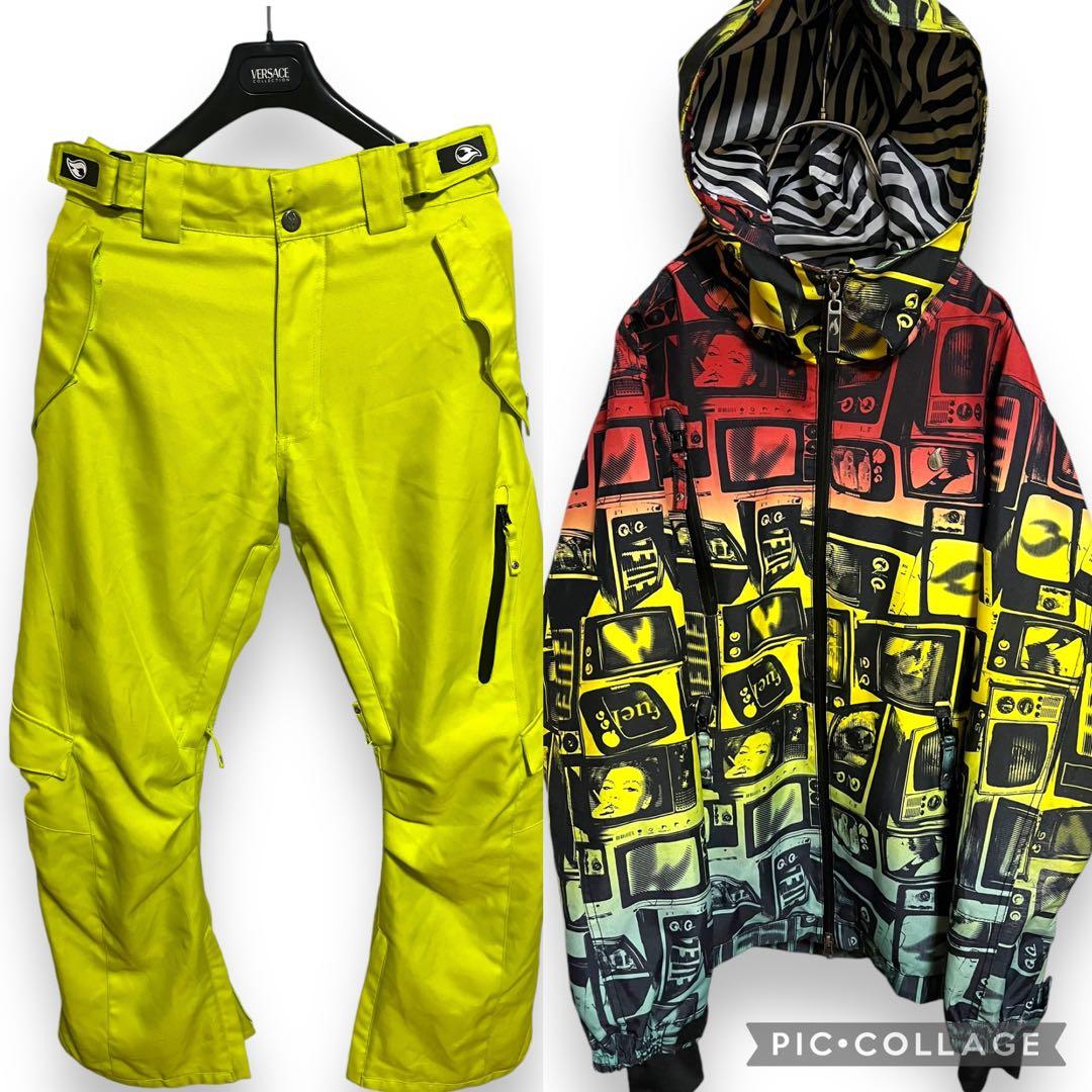 廃盤】FUEL スキーウェア上下 セットアップ ラスタ レゲエ ヒップ