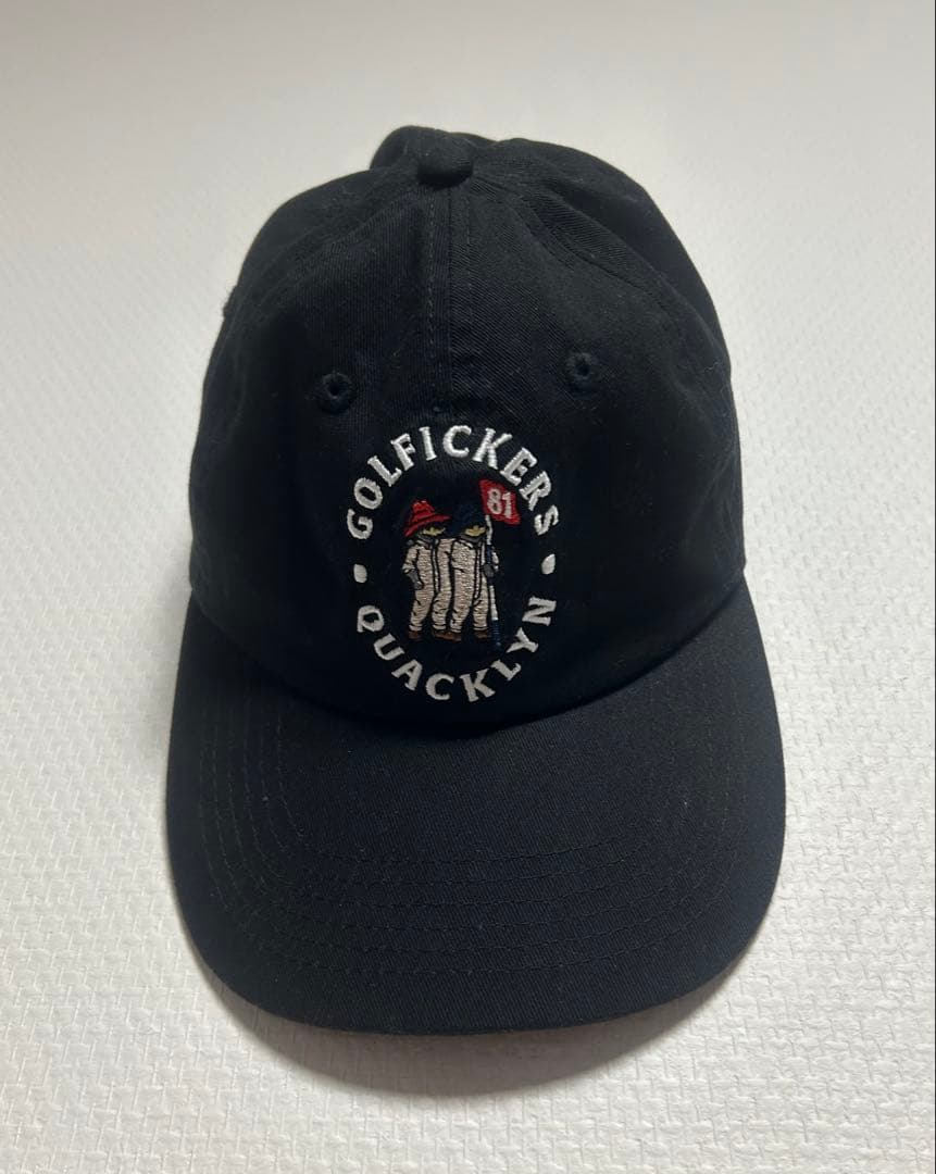 試着のみ新品未使用 ゴルフィッカーズ Golfickers ブラックキャップ