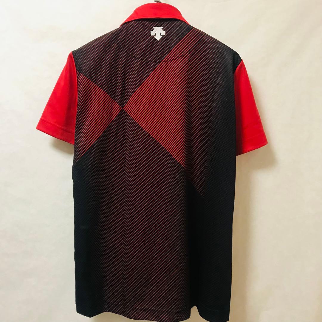 美品✴️SRIXON『松山英樹 コレクション ポロシャツ M』2016年／赤／黒