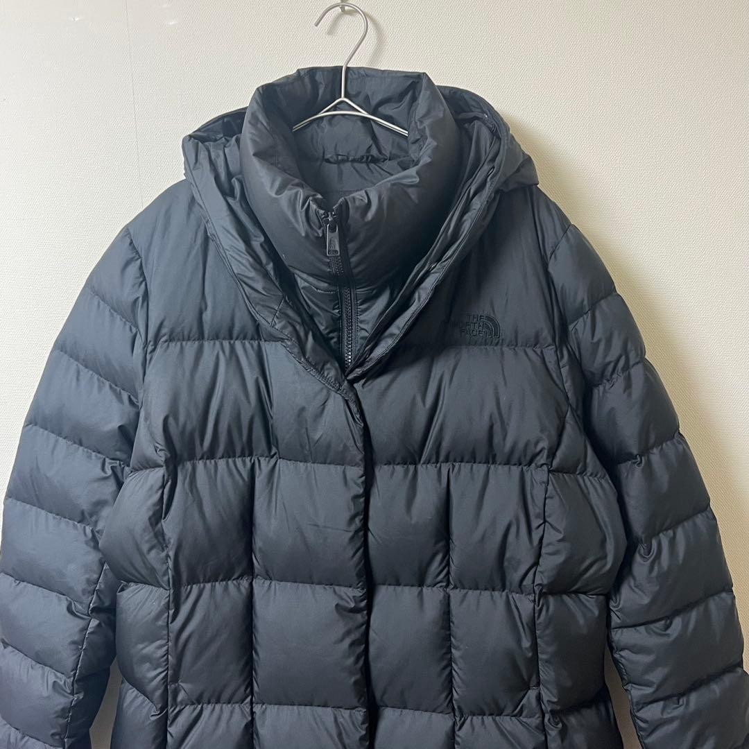 THE NORTH FACE ブラック ロングコート 2XL