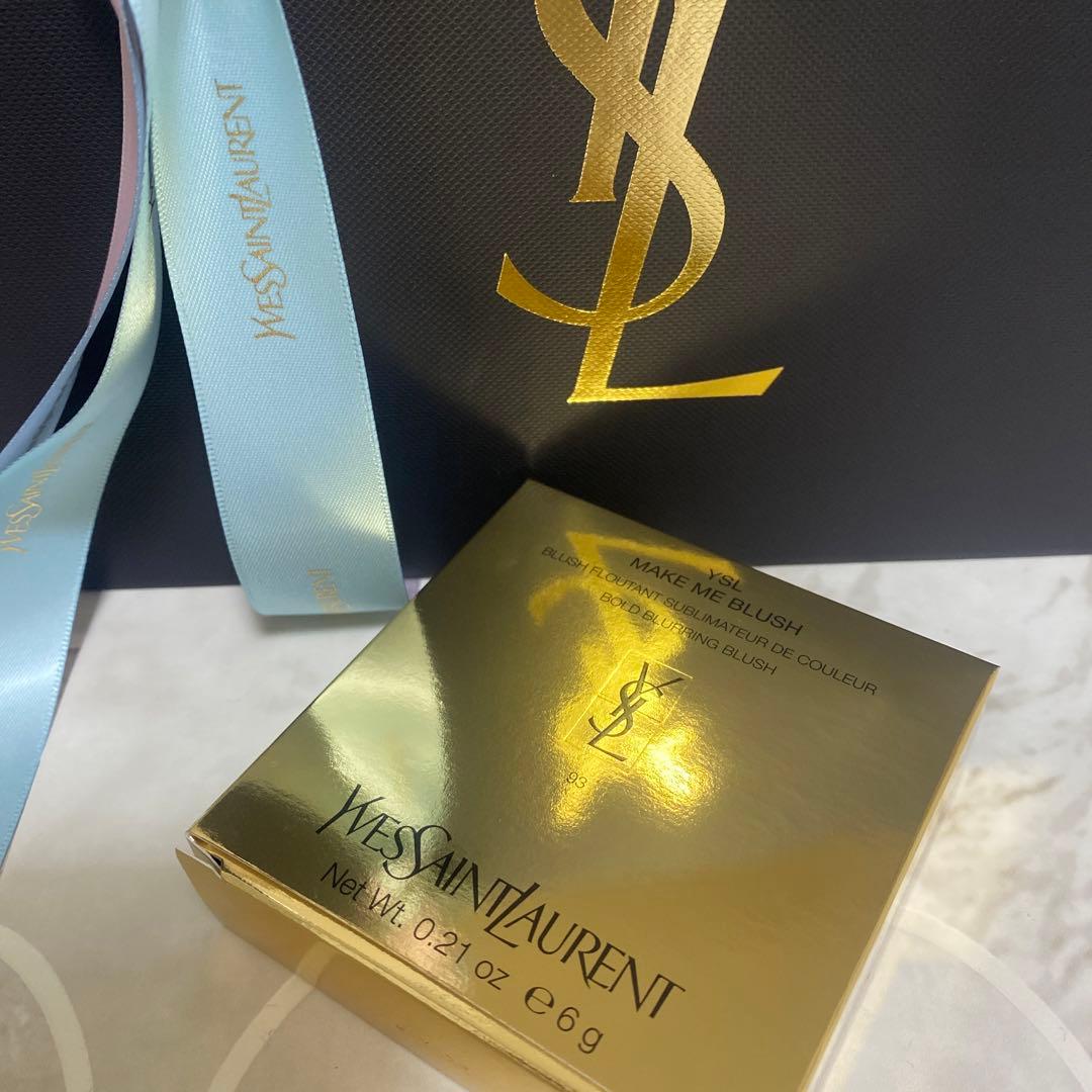 新品　YSLメイクミーブラッシュパウダー44ヌードラヴァリエール