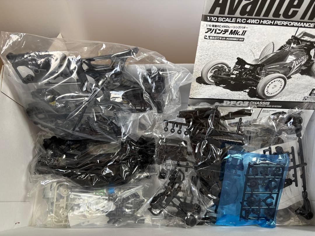タミヤ 1/10 rc アバンテ mk.Ⅱ