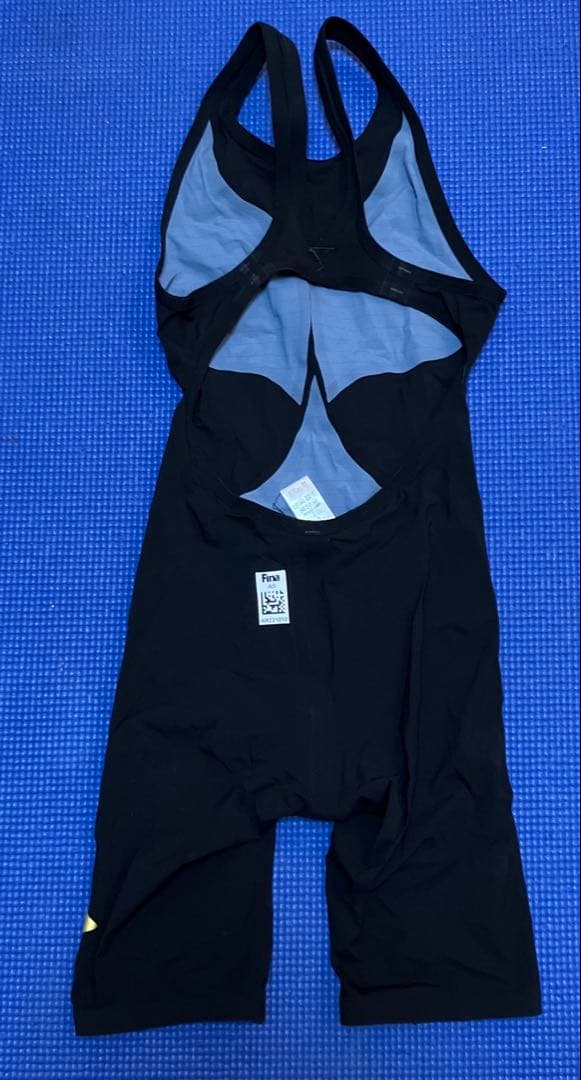 arena ジュニア女子布帛水着　カーボンエアスクエア