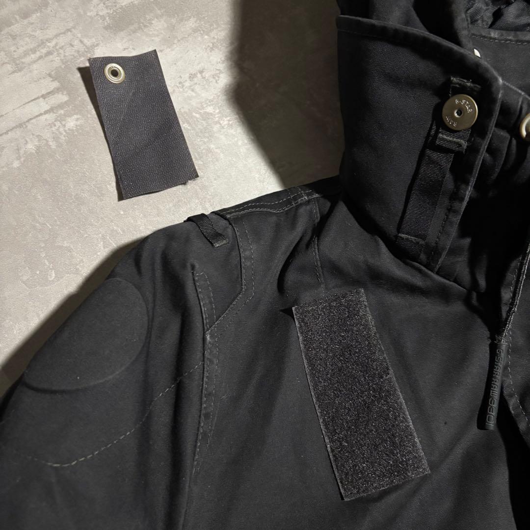 00s G-STAR フライトジャケット　マウンテンパーカー　ブラック　y2k