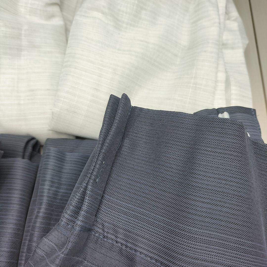 川島織物◆レース&ドレープ◆2枚1組◆W1000×H1190◆HP2411BL7