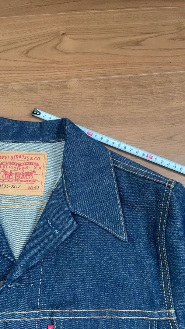 【新品・試着のみ】LVC米国製 リーバイス 70505 0217 40サイズ