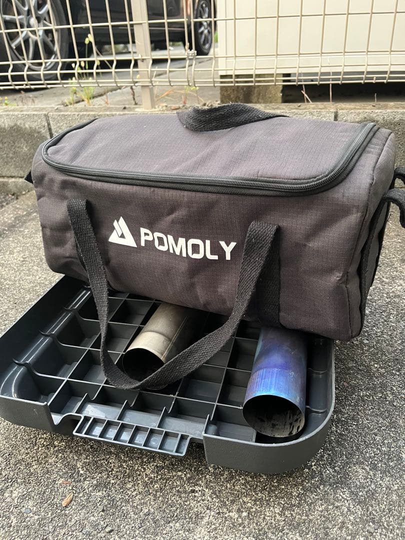 ポモリー　Traveller 3 | 超軽量チタン薪ストーブ | POMOLY