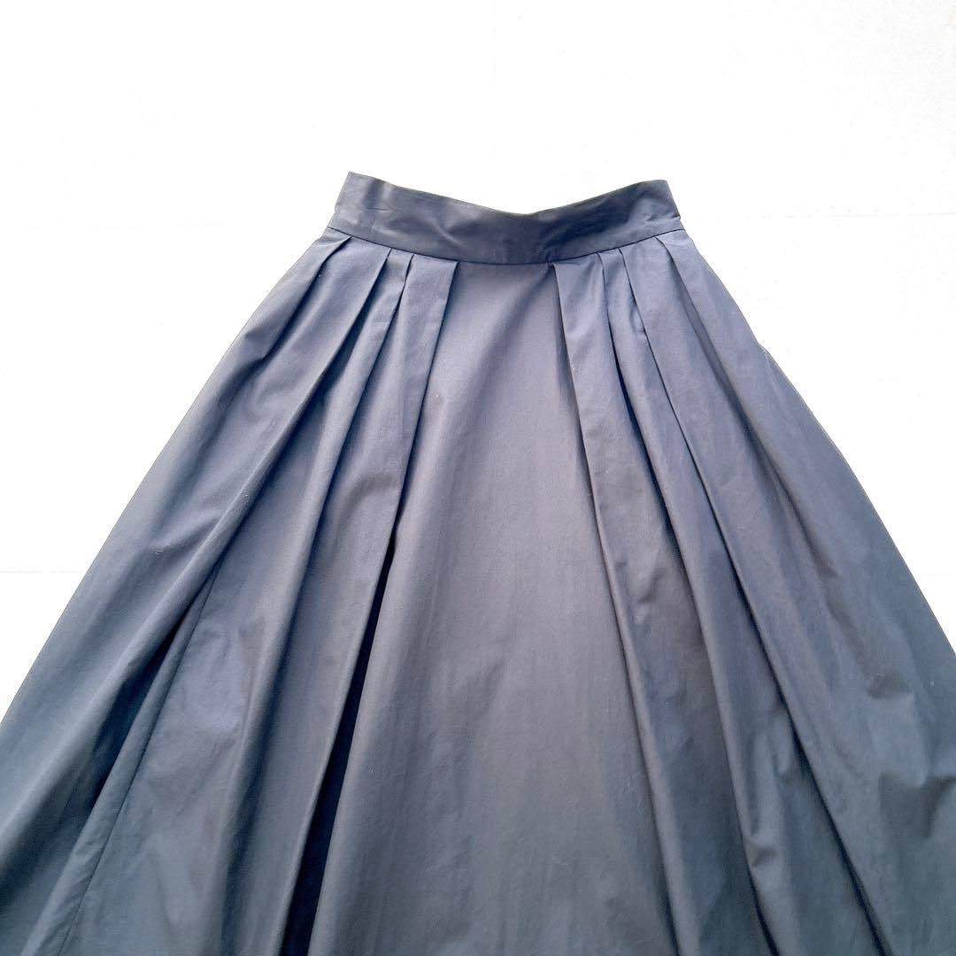 希少✨美品　マディソンブルー　タックボリュームスカート　近年モデル　ブラック00