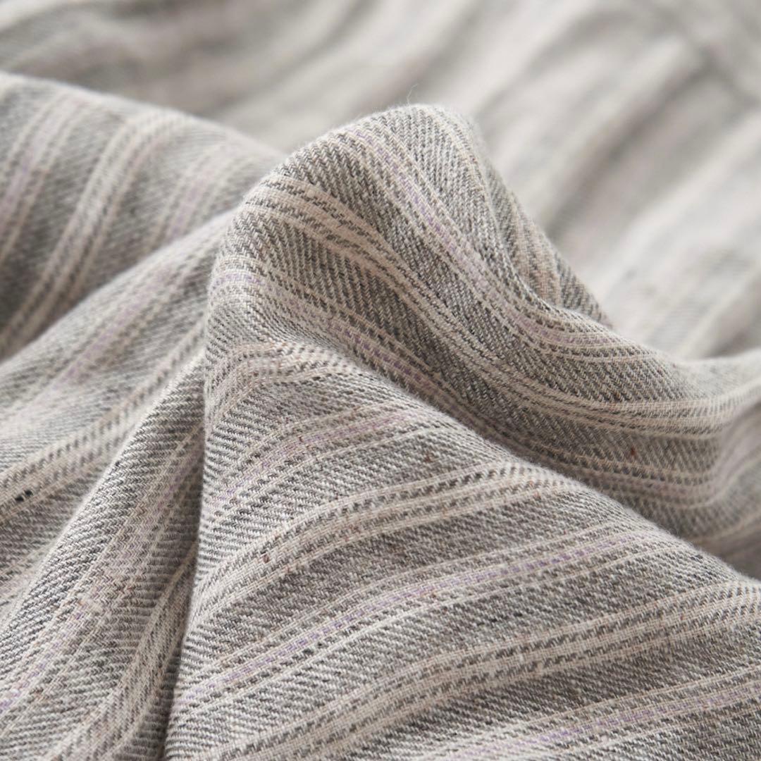 新品】nest Robe CONFECT リネンストライプバンドカラーシャツ - メルカリ