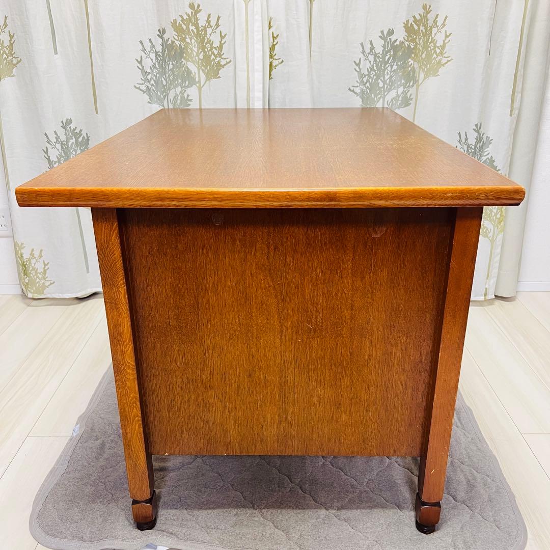 ヴィンテージ　デスク　勉強机　PCデスク　昭和レトロ　　木製　古民家