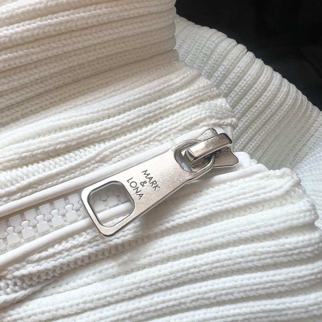 MARK&LONA マークアンドロナ　ダウンジャケット　中綿　メンズ　白　48