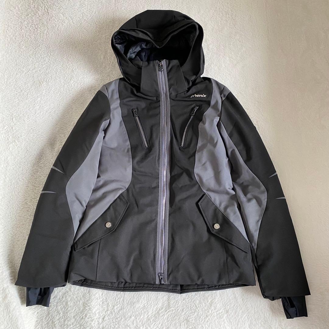 【美品】フェニックス 高級ライン スキーウェア　ダウンジャケット　ブラック