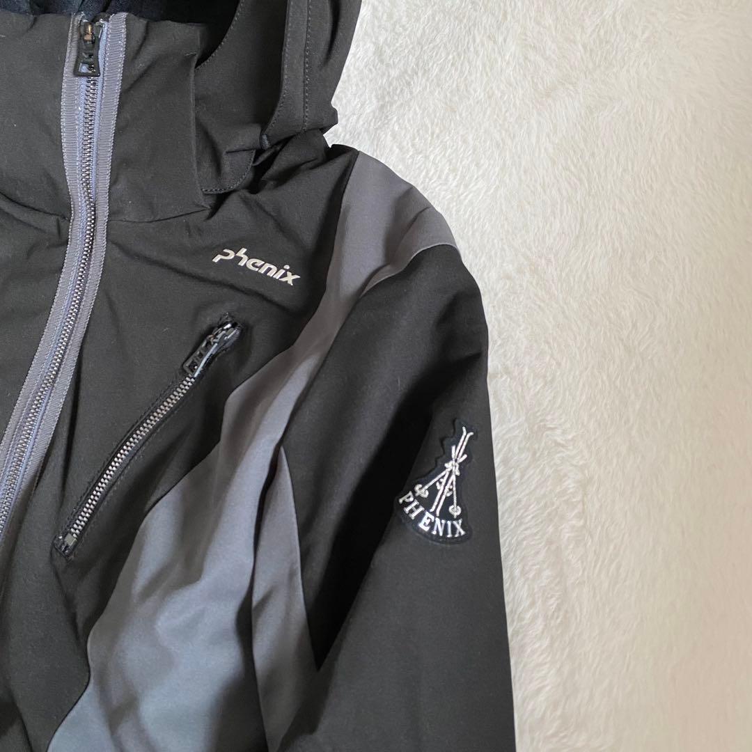 【美品】フェニックス 高級ライン スキーウェア　ダウンジャケット　ブラック